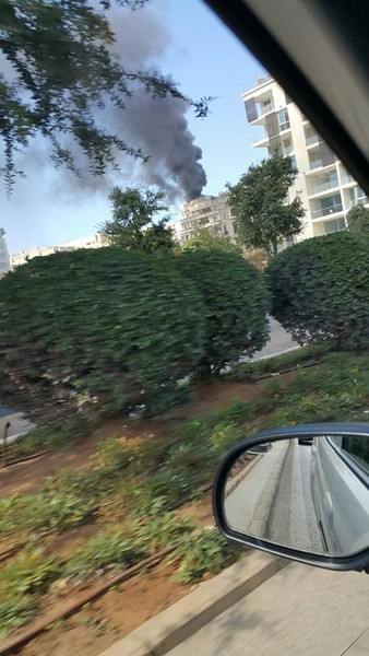Fire in Le patio Hotel Downtown